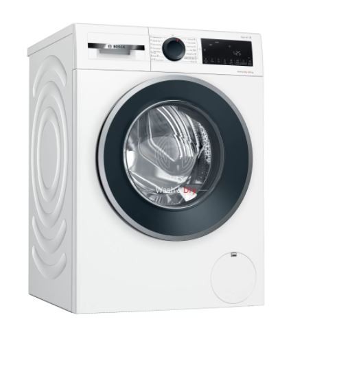 Bosch Serie 6 WNA14400EU washer dryer Freestanding Front-load White E Veļas mašīna