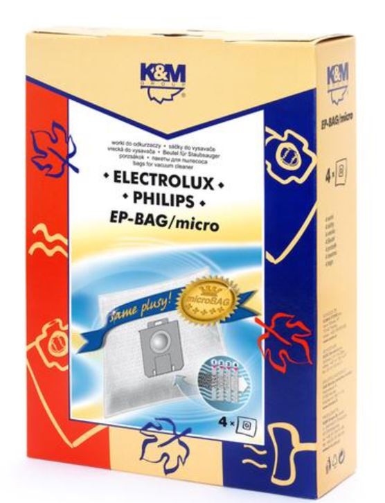 K&M EP BAG MICRO Philips / Electrolux FC8021 4pc aksesuārs putekļsūcējam