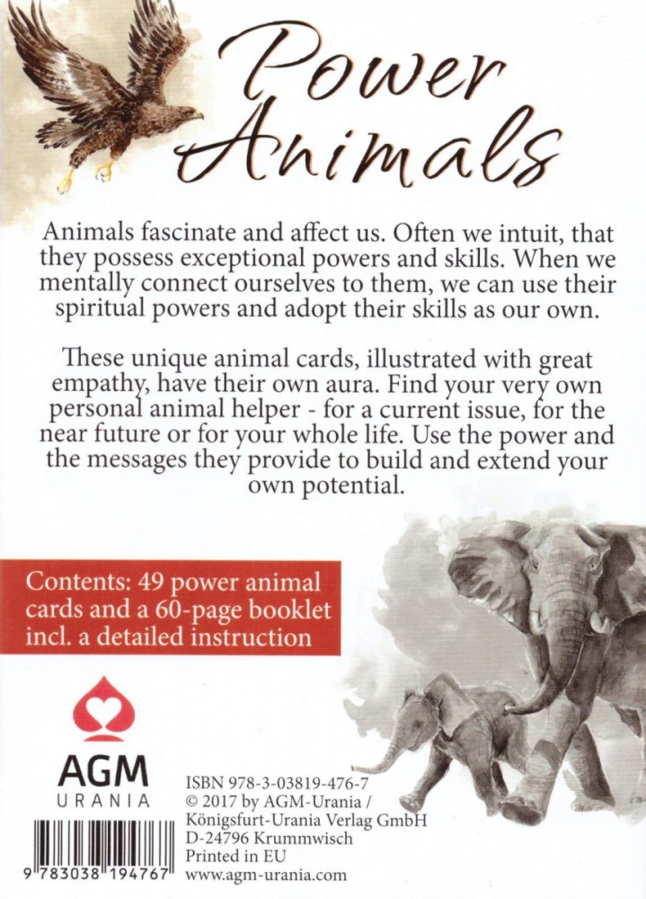 Karty Tarot Power Animal Cards puzle, puzzle