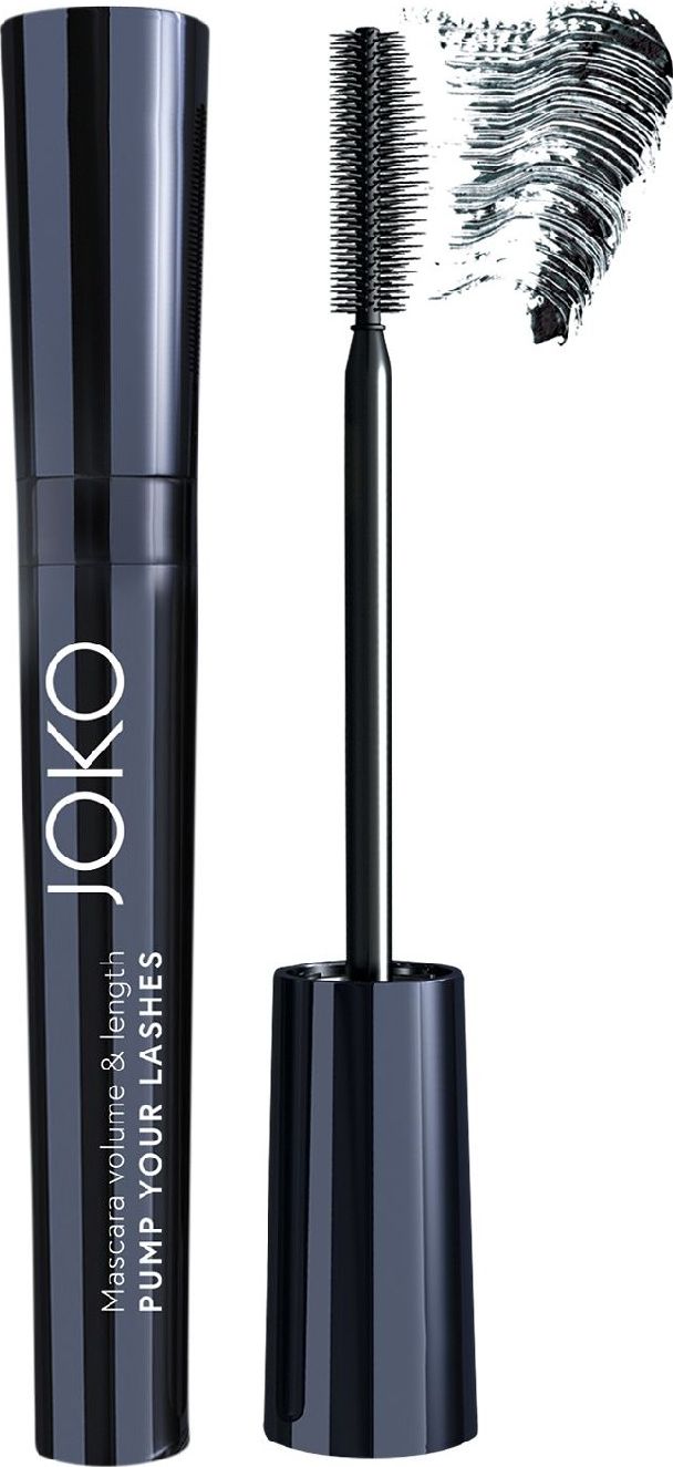 Joko Make-Up Pump Your Lashes tusz do rzes pogrubiajaco-wydluzajacy Black 9ml 5903216301051 (5903216301051) skropstu tuša