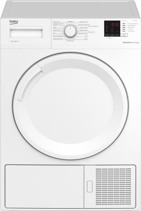 BEKO DS7512PA, heat pump condensation dryer (white) DS7512PA (8690842177538) Veļas žāvētājs