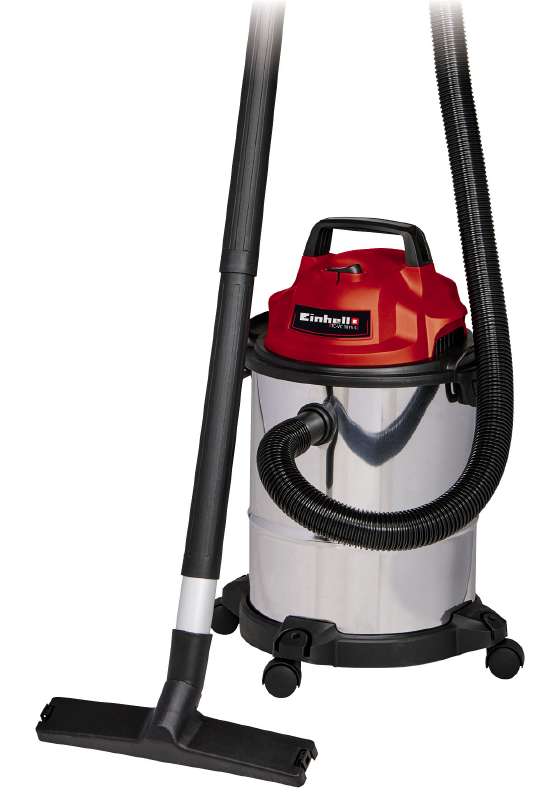 Einhell wet / dry vacuum cleaner TC-VC 1815 S (red / silver) Putekļu sūcējs