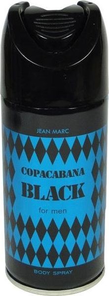 Jean Marc Copacabana Black For Men dezodorant 150ml 5908241713817 (5908241713817)