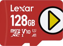 Lexar microSDXC Card 128GB PLAY 1066x UHS-I U3 up to 150MB/s atmiņas karte