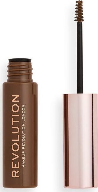 Makeup Revolution REVOLUTION Zel d/brwi Brow Gel Ash Brown 734671 (5057566174671) ēnas