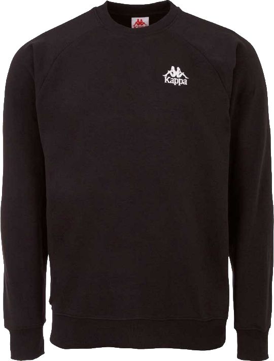 Kappa Kappa Taule Sweatshirt 705421-19-4006 czarne M 705421-19-4006 (4056142541761)