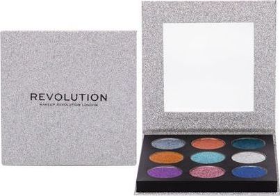 Makeup Revolution Paleta Prasowanych Brokatow Illusion 730661 (5057566120661) ēnas