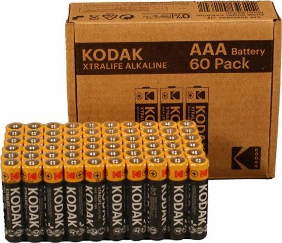 Kodak XTRALIFE alkaline AAA battery (60 pack) 887930422641 Baterija