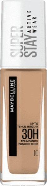 Maybelline  Super Stay Active Wear dlugotrwaly podklad do twarzy 10 Ivory 30 ml 3600531632380 (3600531632380) tonālais krēms