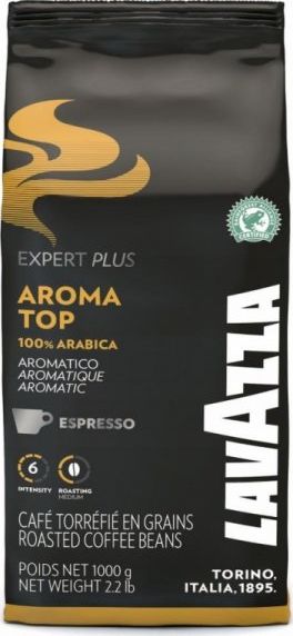 Lavazza Aroma Top coffee beans 1 kg piederumi kafijas automātiem