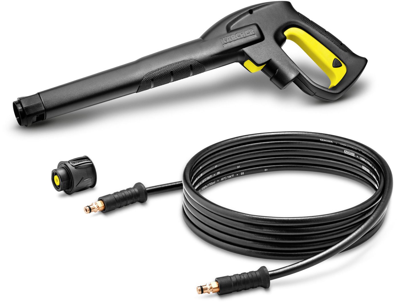 Karcher HK 4 high pressure hose set+trigger gun (4 m) K2 1 4054278252919 for K2 high-pressure cleaners since 1992 (except hose reel machines aksesuārs putekļsūcējam