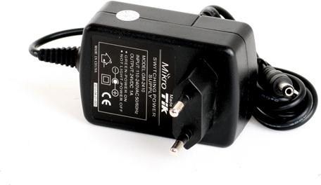 MikroTik charger 24V/1A (GM-2410) datortīklu aksesuārs