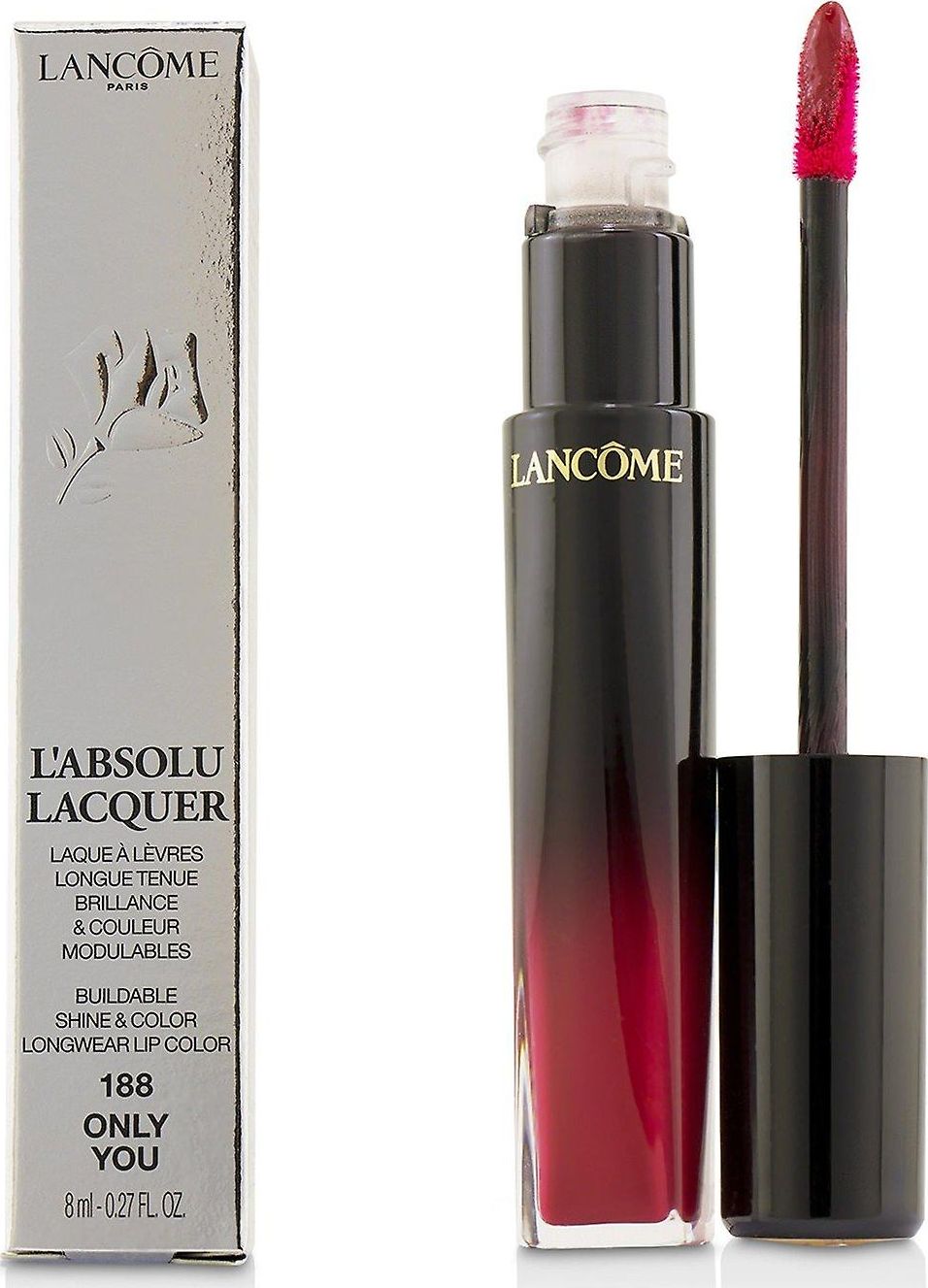 Lancome L'Absolu Lacquer Blyszczyk do ust nr. 188 Only You 8 ml 7291310 (3614272029255) Lūpu krāsas, zīmulis