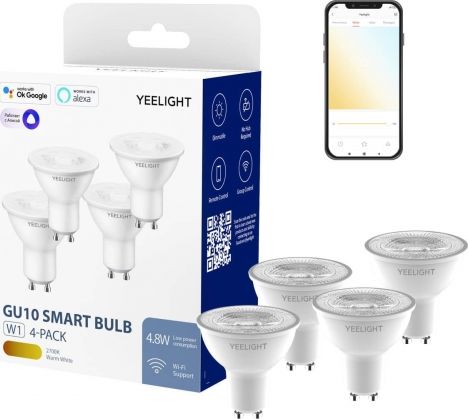 Xiaomi Yeelight W1 GU10 Dimmable YLDP004 x4 bulb