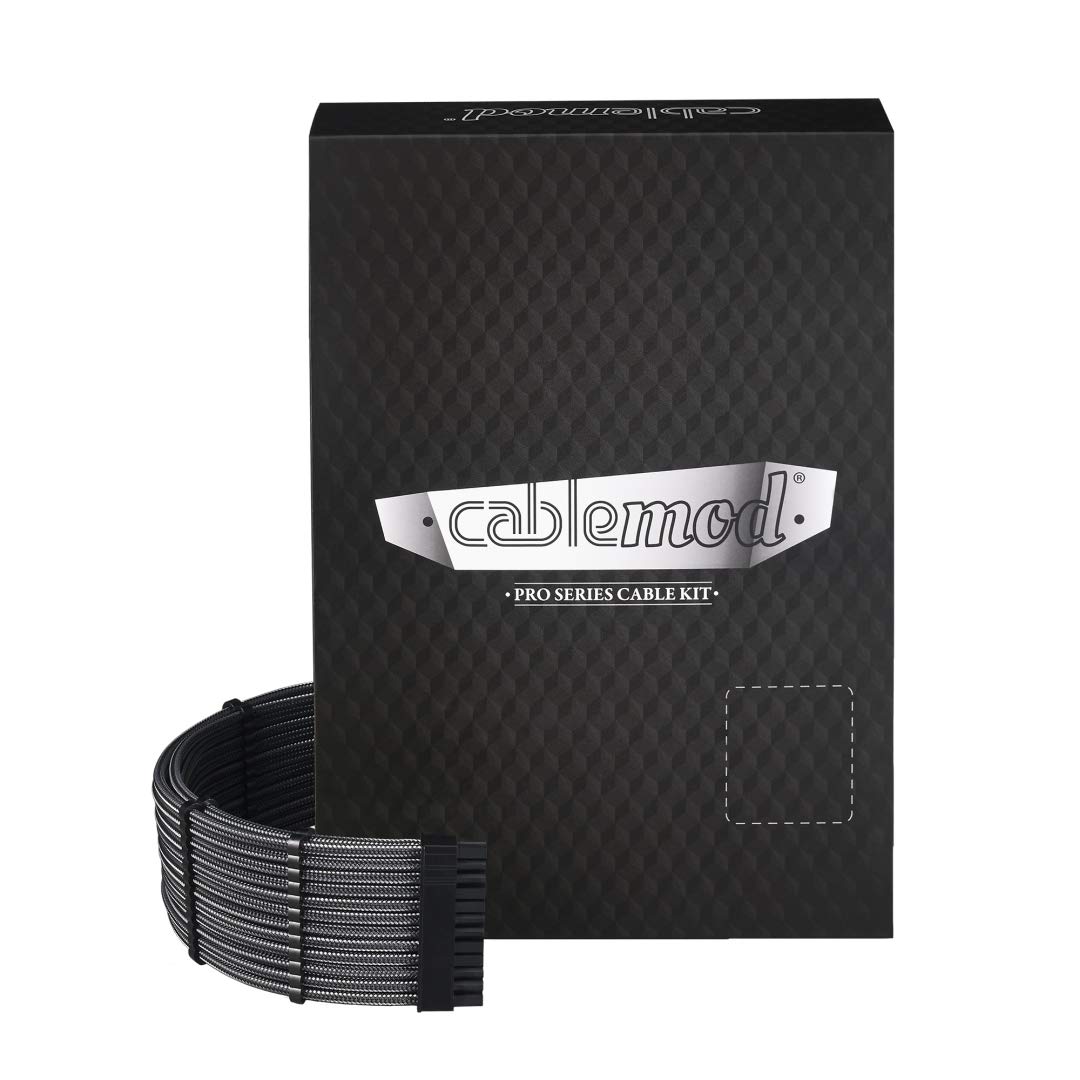 CableMod PRO ModMesh RT-Series Cable Kit, cable management (carbon, 13 parts) aksesuārs datorkorpusiem