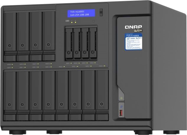 QNAP TVS-h1688X-W1250-32G 16-Bay T-NAS