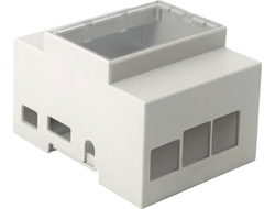 SIWA RASPBERRY PI 3B/3B+DIN RAIL GRAY HOUSING PLASTIC Datora korpuss