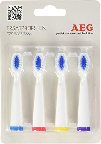 ProfiCare replacement brushes PC-EZS 3056, brush head (black, 4 pieces ) mutes higiēnai