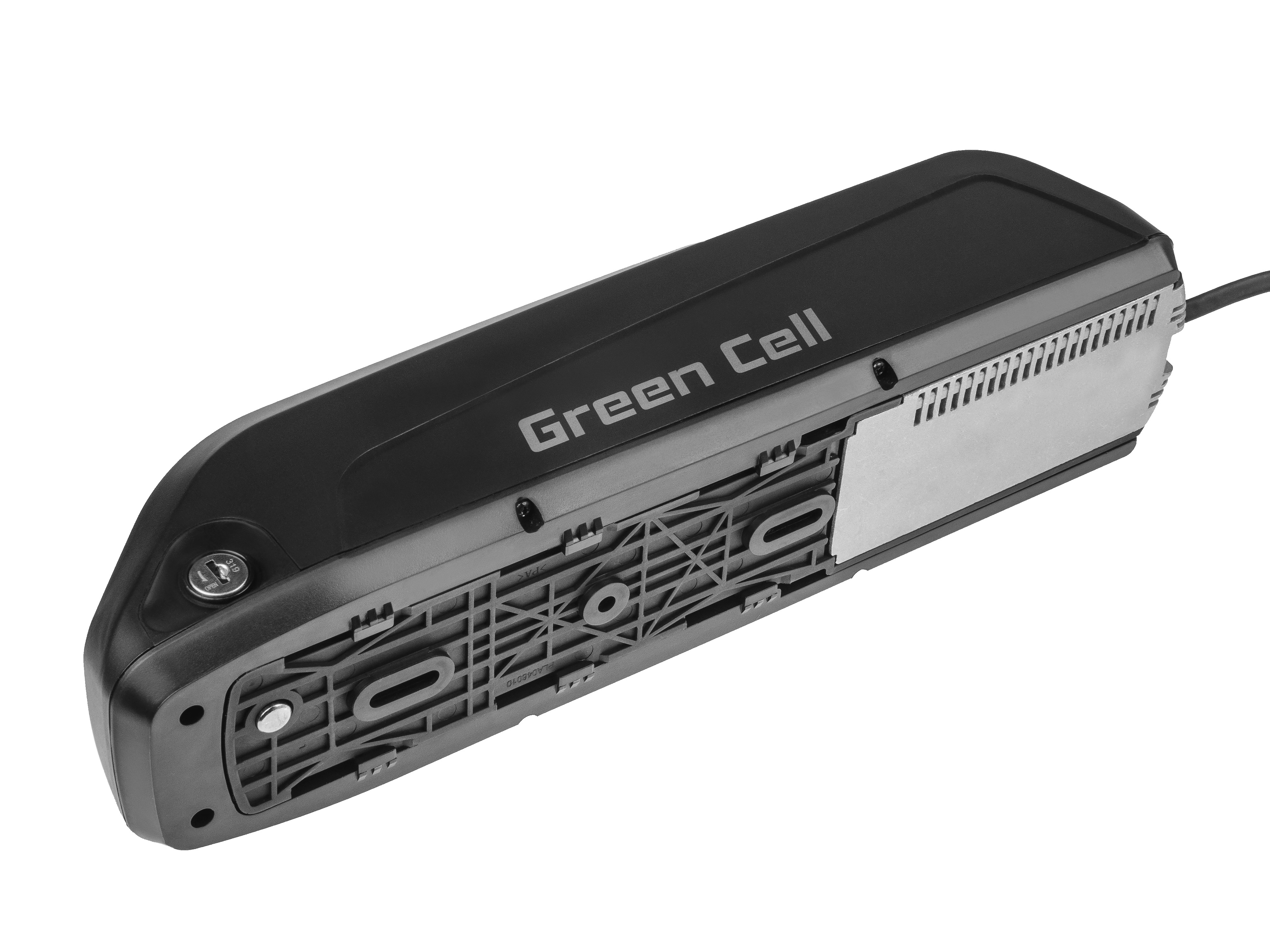 Green Cell Registered  E-Bike Battery 36V 10.4Ah Li-Ion Down Tube with Charger Elektriskie skuteri un līdzsvara dēļi