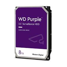 WD Purple 8TB SATA 6Gb/s CE 3.5inch cietais disks