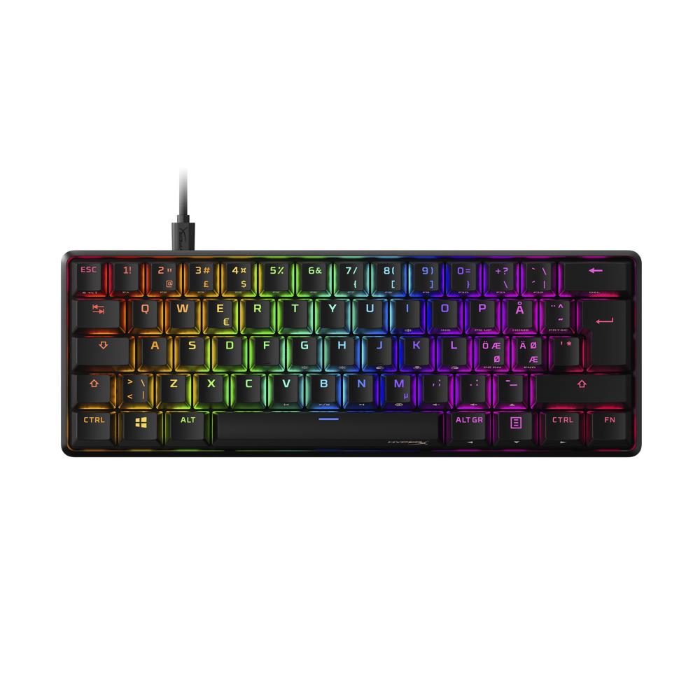 HyperX Alloy Origins 60 keyboard USB QWERTY US English Black klaviatūra