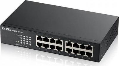 Zyxel GS1100-16 Unmanaged Gigabit Ethernet (10/100/1000) komutators