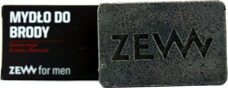 ZEW FOR MEN, BEARD SOAP WITH CHARCOAL, 85ML