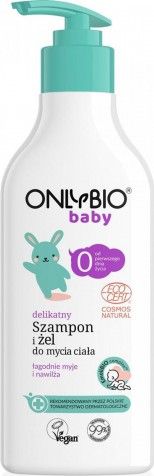 Only Bio Baby delikatny szampon i zel do mycia ciala od 1. dnia zycia 300ml 5902811788946 (5902811788946) Matu šampūns