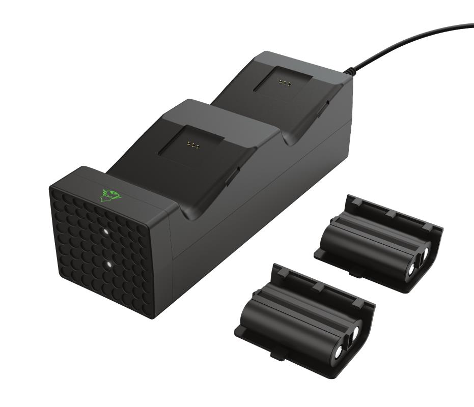 Trust GXT 250 Duo Charging Dock - for Microsoft Xbox Wireless Con spēļu konsoles gampad