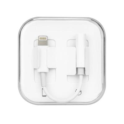 OEM Apple Audio adapter iPhone Lighting 8 pin Jack 3,5 mm aksesuārs mobilajiem telefoniem