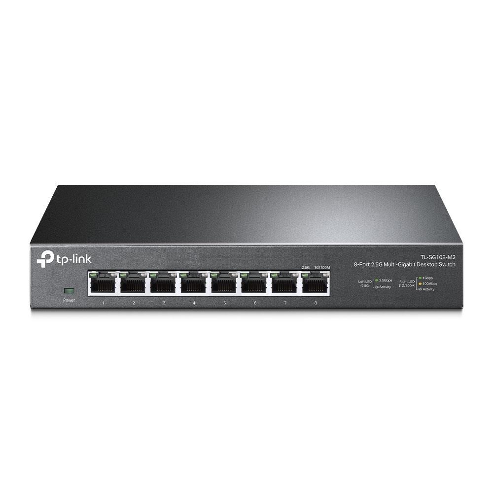 TP-LINK 8-Port 2.5G Multi-Gigabit Switch komutators