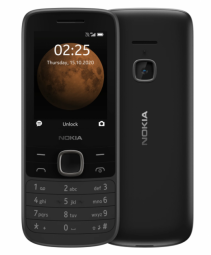 Nokia 225 4G Dual SIM TA-1316 Black Mobilais Telefons