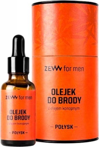 Zew for Men ZEW FOR MEN_Olejek do braody z olejem konopnym Polysk 30ml 5906874538814 (5906874538814) Matu šampūns