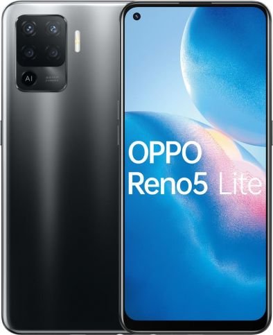 Smartfon Oppo Reno5 Lite 128GB Czarny (CPH2205BL) CPH2205B Mobilais Telefons