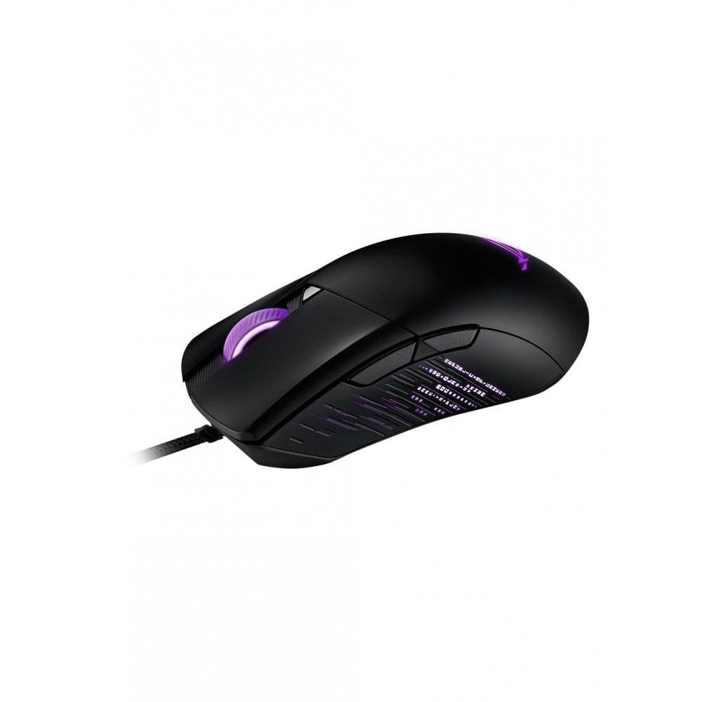 Wired mouse ROG Gladius III P514 black Datora pele