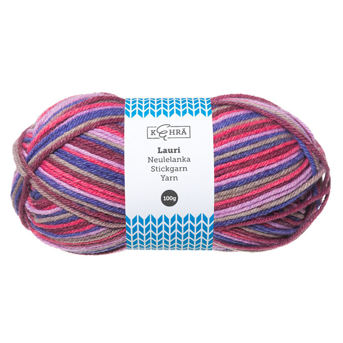 Dzija Kehra Lauri Multicolor 100g krasaina 285566