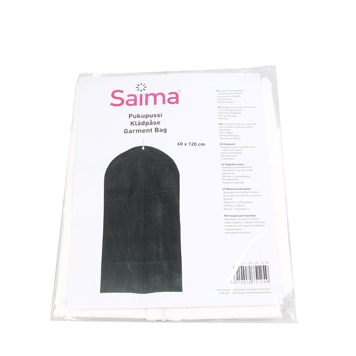 Apgerbu soma Saima melns,balts 60X120cm 275124