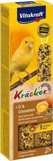 Vitakraft VITAKRAFT Kracker - kolba jajeczna dla kanarka 2szt. 7290456