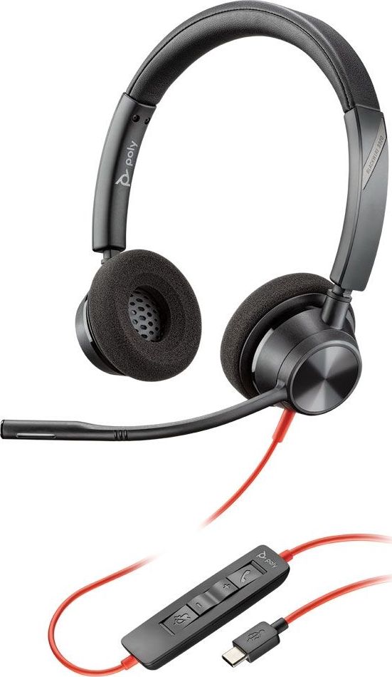 Poly Blackwire 3320 - headset austiņas