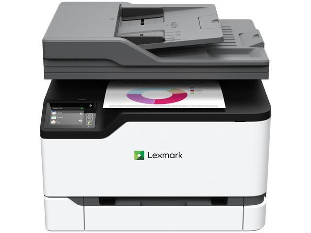 LEXMARK MC3326i Laser-Multifunktionsdrucker Farbe (A4, 4-in-1, Drucker, Kopierer, Scanner, optional Cloud-Fax, ADF) printeris