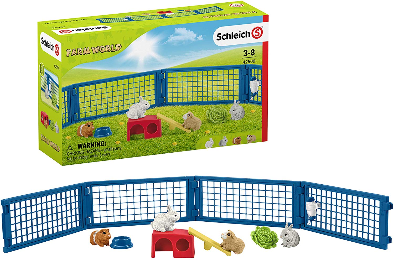 Schleich Farm World home for rabbits - 42500 konstruktors