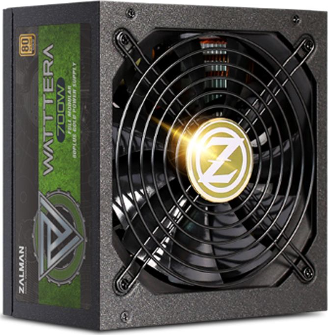 WATTTERA 700W 80 + GOLD EU ZM700-EBTII Barošanas bloks, PSU