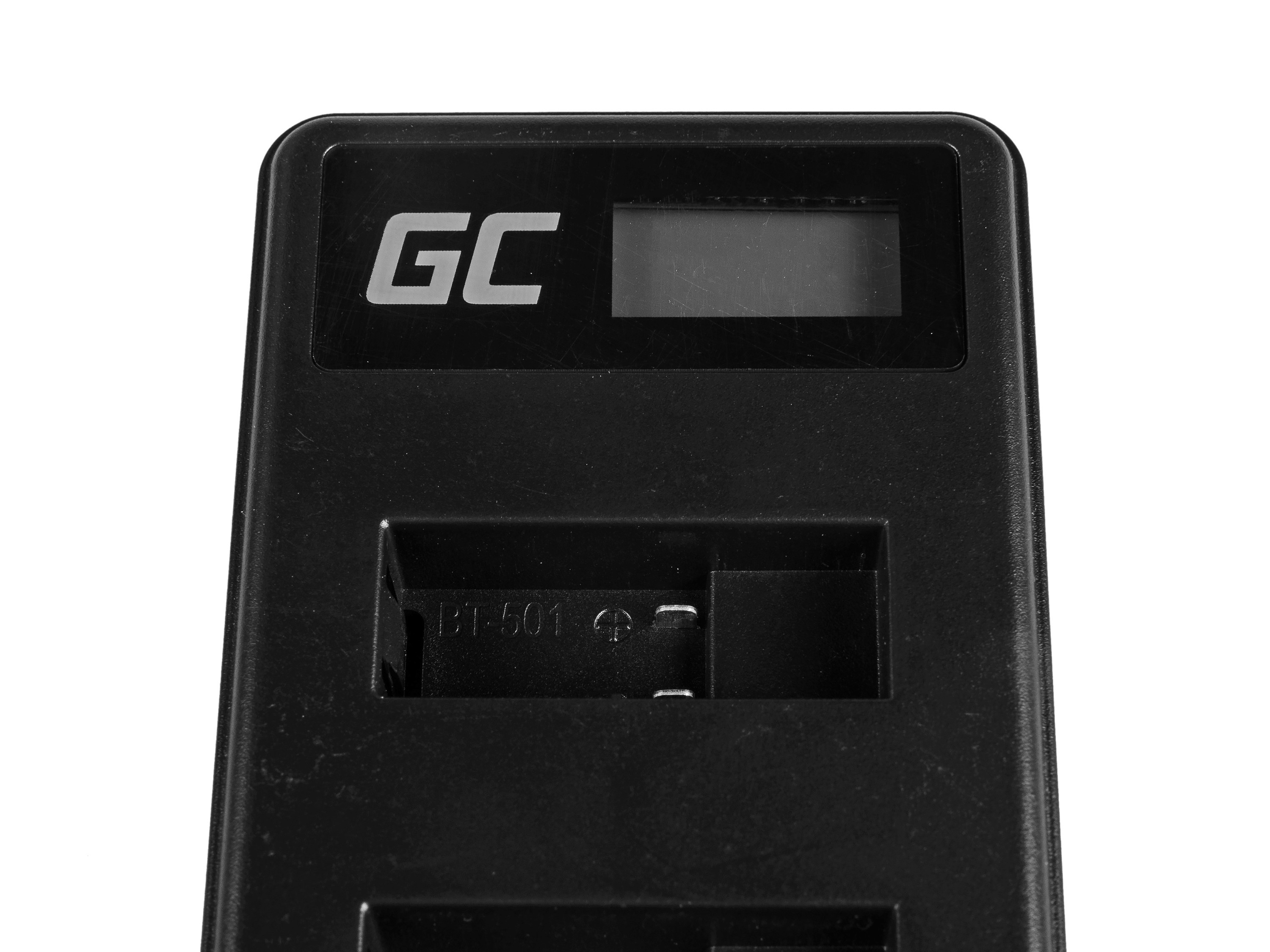 Green Cell Battery Charger AHBBP-501 for GoPro AHDBT-501, HD Hero5, HD Hero6 foto, video aksesuāri