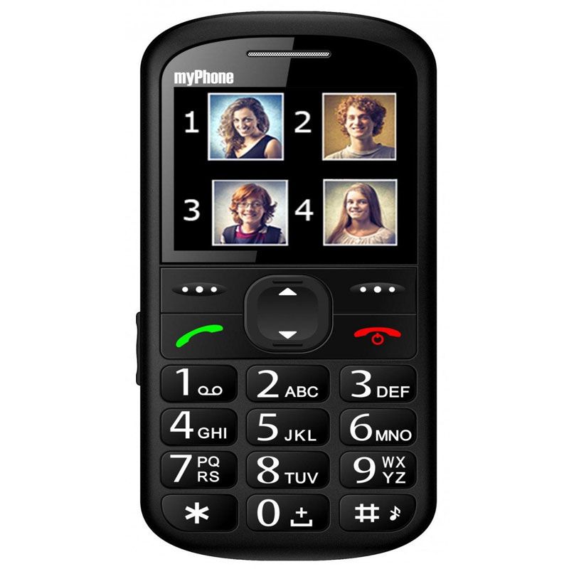 MyPhone                  Halo 2      Black MPH2Blck (5902052860548) Mobilais Telefons