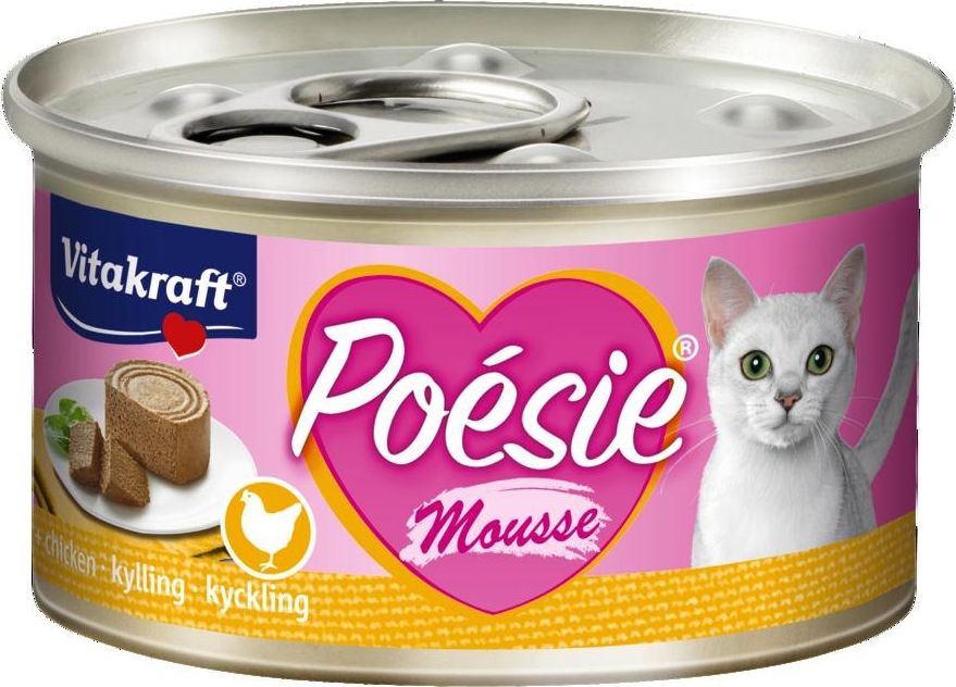 Vitakraft VITAKRAFT KOT 85g pusz. POESIE KURA mus /12 2439847 (4008239398475) kaķu barība