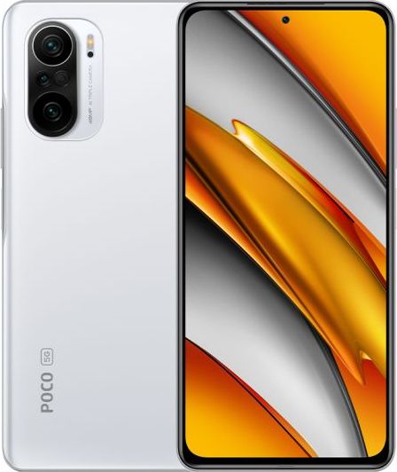 Smartfon Xiaomi POCO F3 5G 6/128GB Dual SIM Bialy  (32185) 32185 Mobilais Telefons