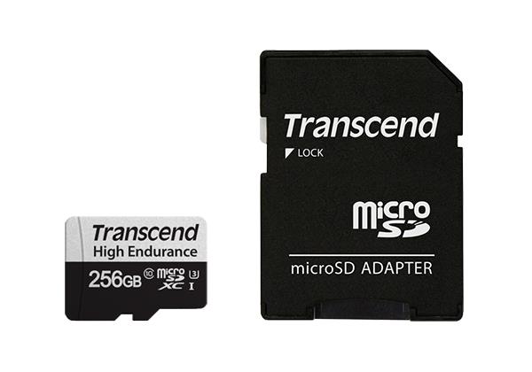 Transcend microSDXC 350V   256GB Class 10 UHS-I U1 atmiņas karte