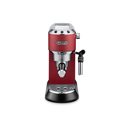 Delonghi Dedica Espresso Coffee Maker 	EC685.R Pump pressure 15 bar, Built-in milk frother, Semi-automatic, 1300 W, Red 8004399331204 Kafijas automāts