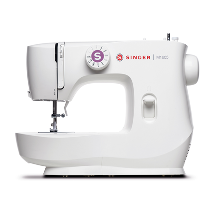 Singer Sewing Machine M1605 Number of stitches 6, Number of buttonholes 1, White 7393033102722 Šujmašīnas
