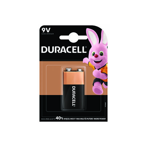 Duracell MN 1604 Basic (6LR61) Blistera iepakojuma 1gb. Baterija